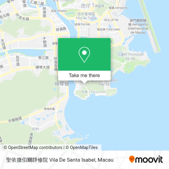 聖依撒伯爾靜修院 Vila De Santa Isabel map