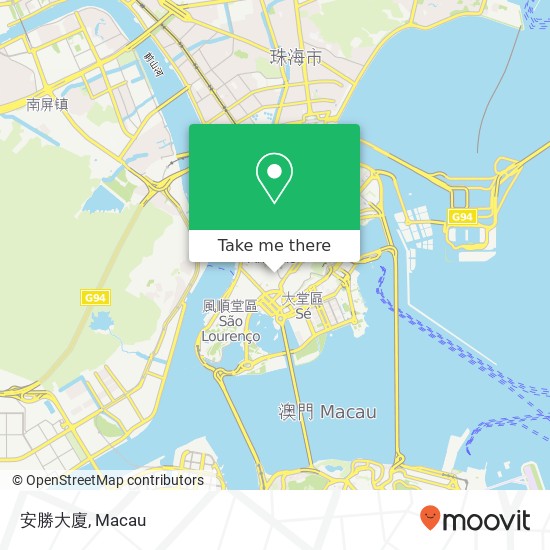 安勝大廈 map