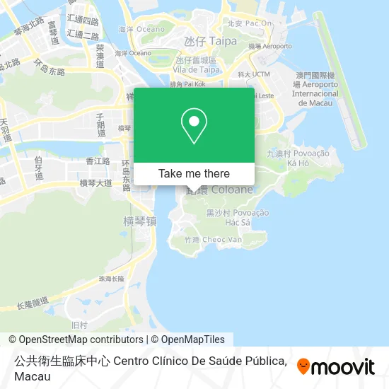 公共衛生臨床中心 Centro Clínico De Saúde Pública map