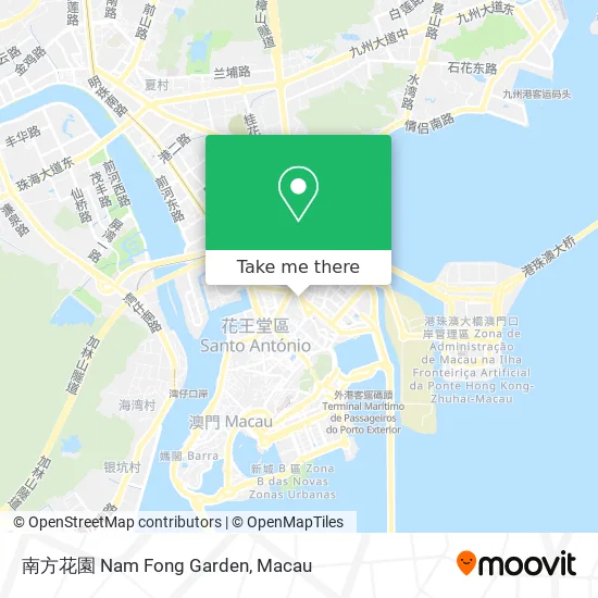南方花園 Nam Fong Garden map