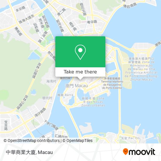 中華商業大廈地圖