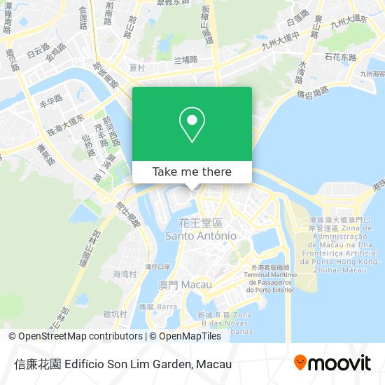 信廉花園 Edifício Son Lim Garden map
