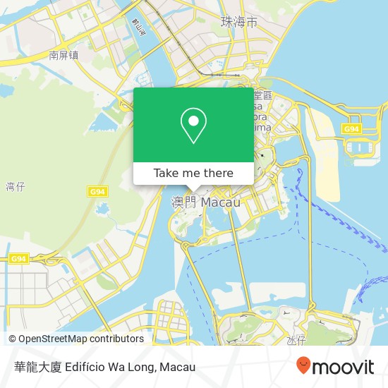 華龍大廈 Edifício Wa Long map