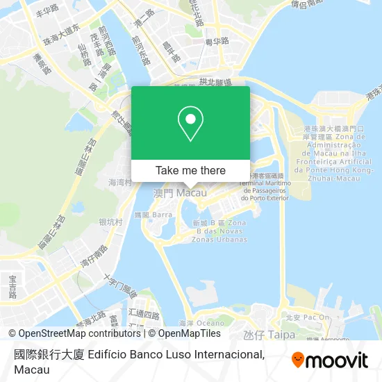 國際銀行大廈 Edifício Banco Luso Internacional map