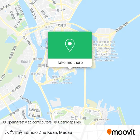 珠光大廈 Edifício Zhu Kuan map