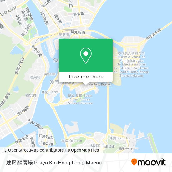 建興龍廣場 Praça Kin Heng Long map