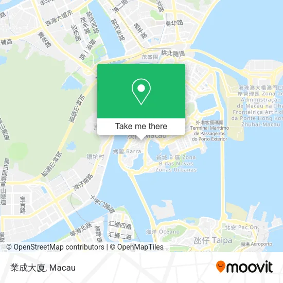 業成大廈 map