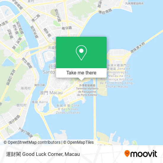 運財閣 Good Luck Corner map