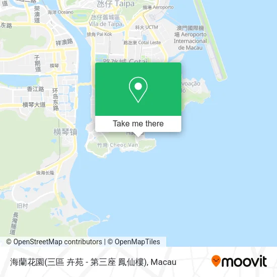 海蘭花園(三區 卉苑 - 第三座 鳳仙樓)地圖