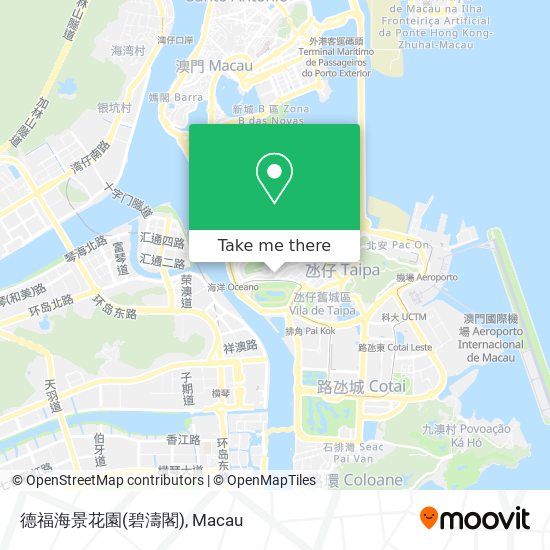 德福海景花園(碧濤閣) map