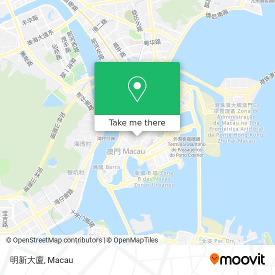 明新大廈 map