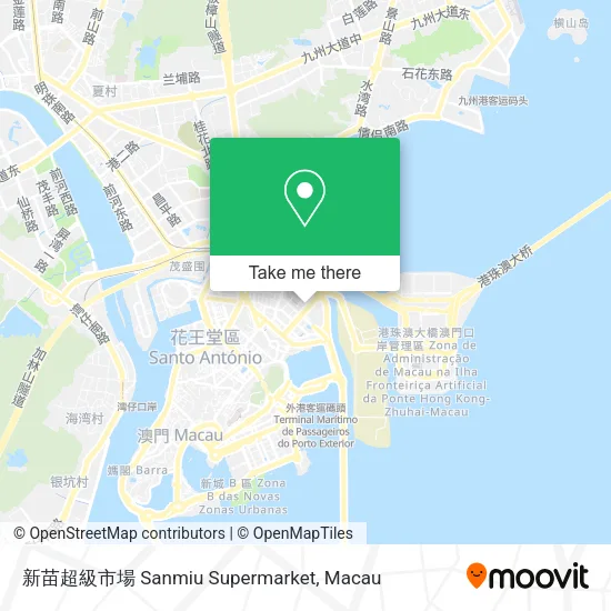 新苗超級市場 Sanmiu Supermarket map