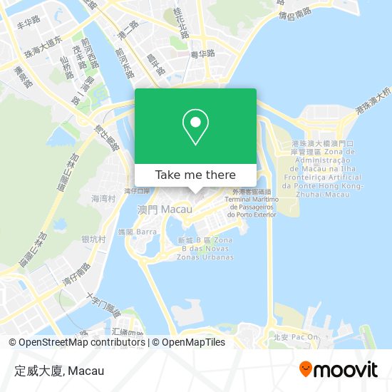 定威大廈 map