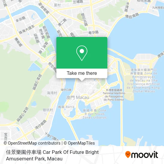 佳景樂園停車場 Car Park Of Future Bright Amusement Park map