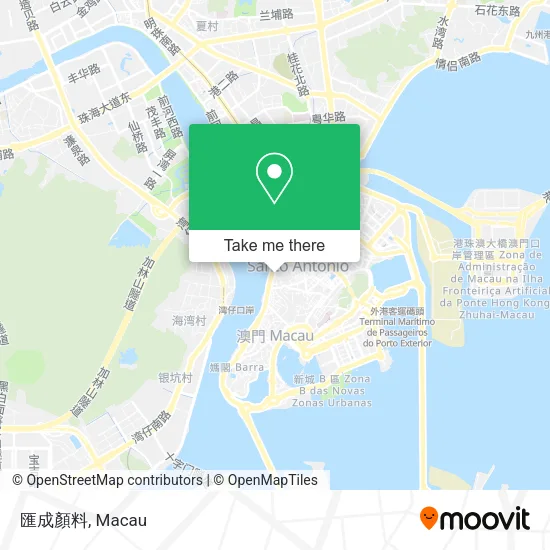 匯成顏料 map