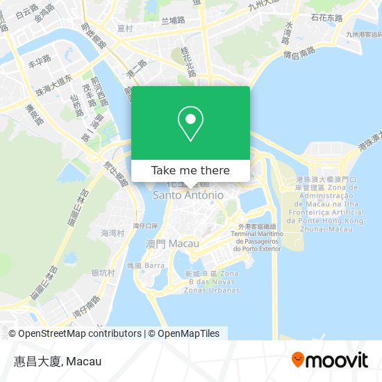 惠昌大廈 map