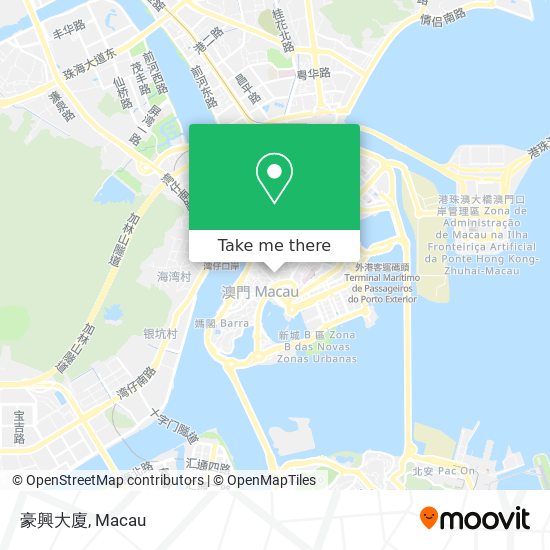 豪興大廈 map