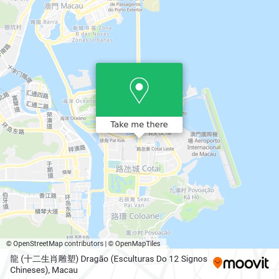 龍 (十二生肖雕塑) Dragão (Esculturas Do 12 Signos Chineses) map