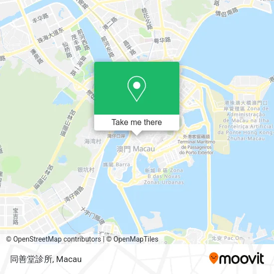 同善堂診所地圖
