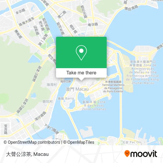 大聲公涼茶地圖