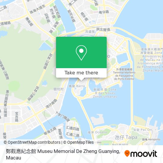 鄭觀應紀念館 Museu Memorial De Zheng Guanying map