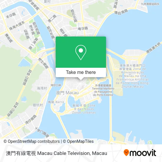 澳門有線電視 Macau Cable Television map