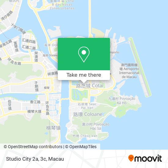 Studio City 2a, 3c map