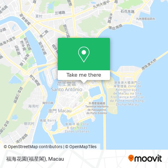 福海花園(福星閣) map