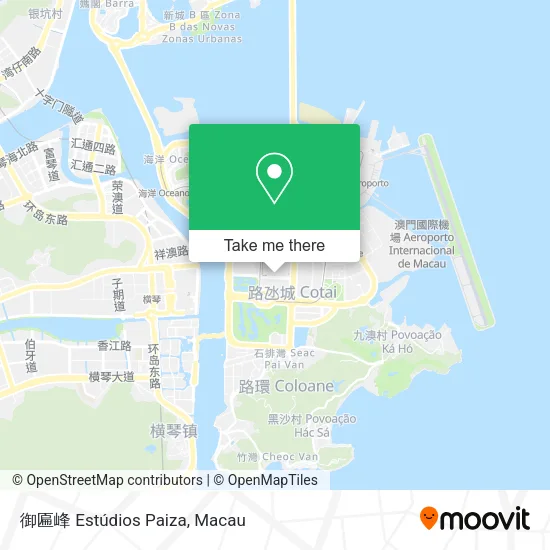 御匾峰 Estúdios Paiza map