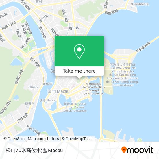 松山70米高位水池 map