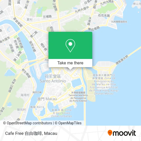 Cafe Free 自由咖啡 map