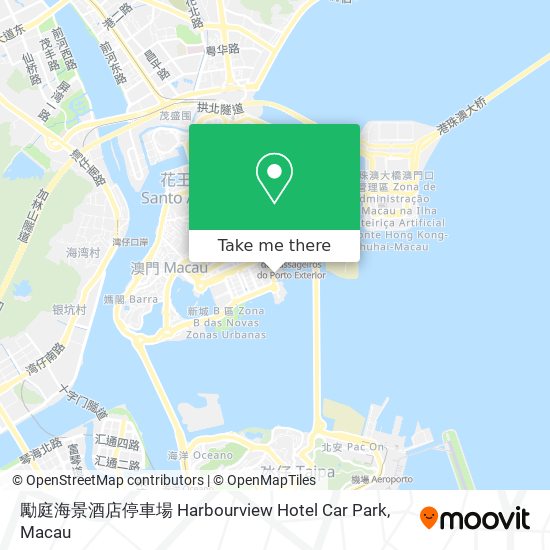 勵庭海景酒店停車場 Harbourview Hotel Car Park map