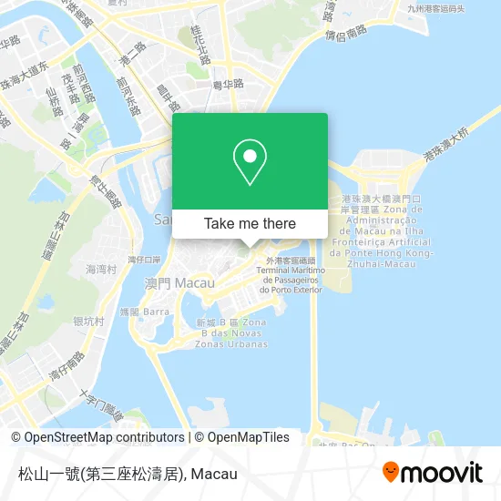 松山一號(第三座松濤居) map