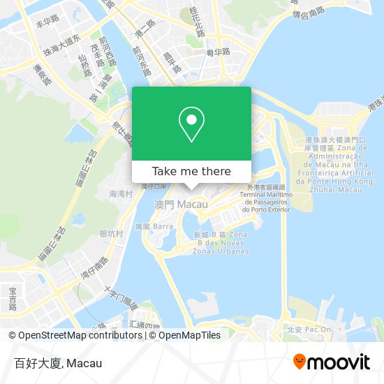 百好大廈 map