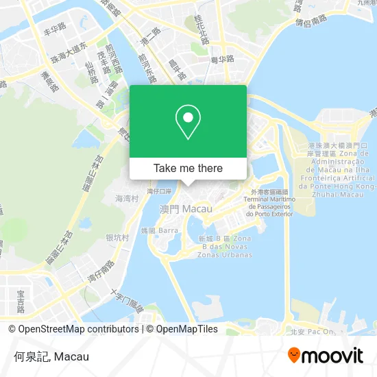 何泉記地圖