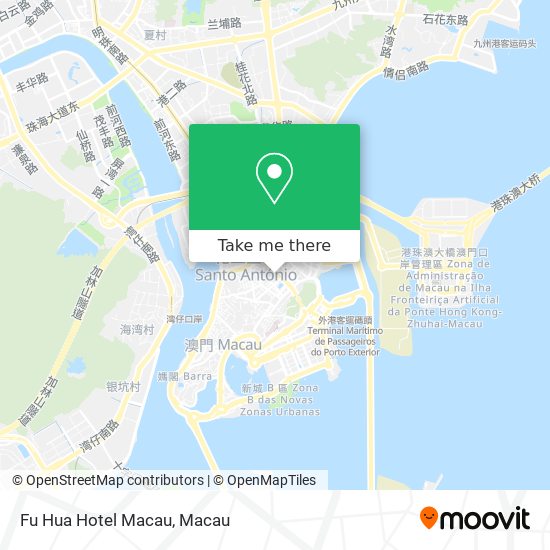 Fu Hua Hotel Macau map