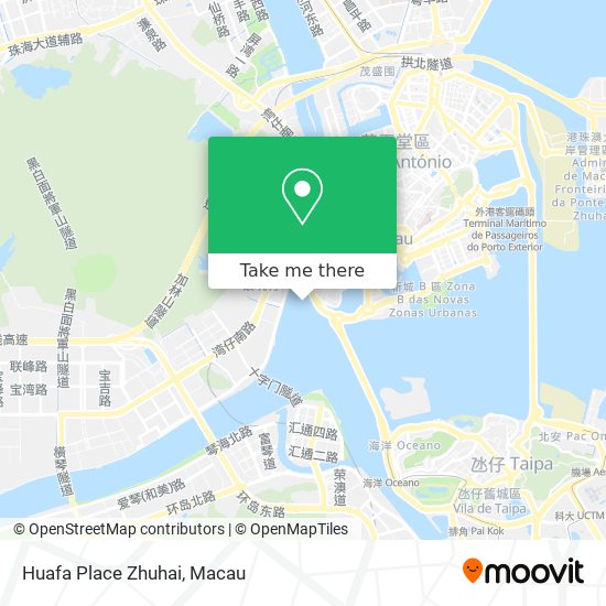 Huafa Place Zhuhai map