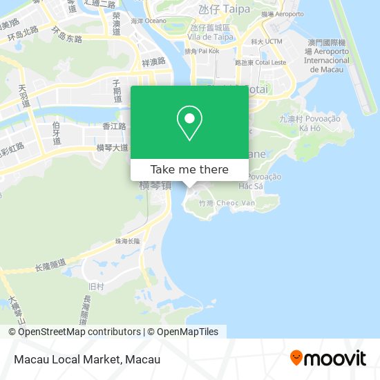 Macau Local Market map