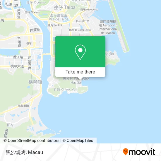 黑沙燒烤 map
