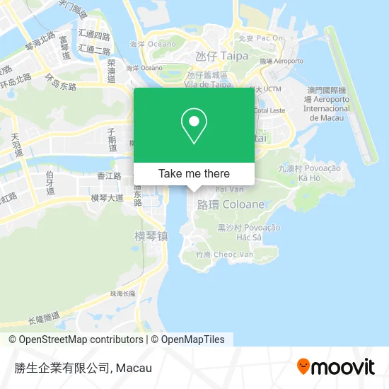 勝生企業有限公司 map