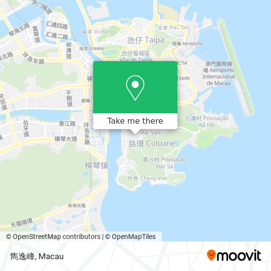 雋逸峰地圖