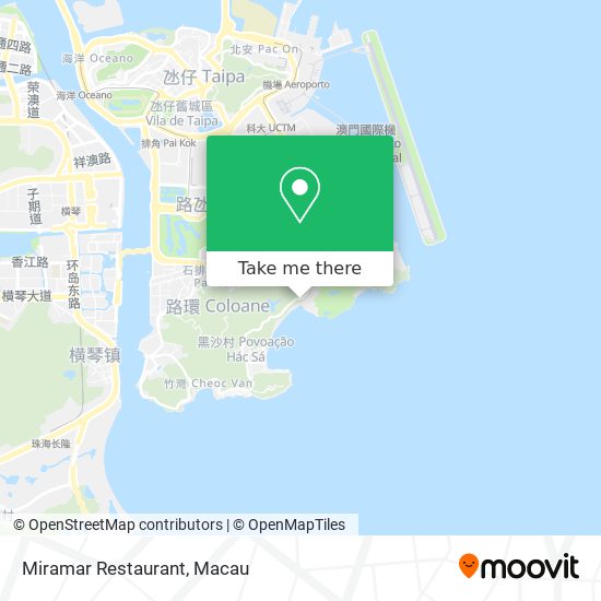 Miramar Restaurant map
