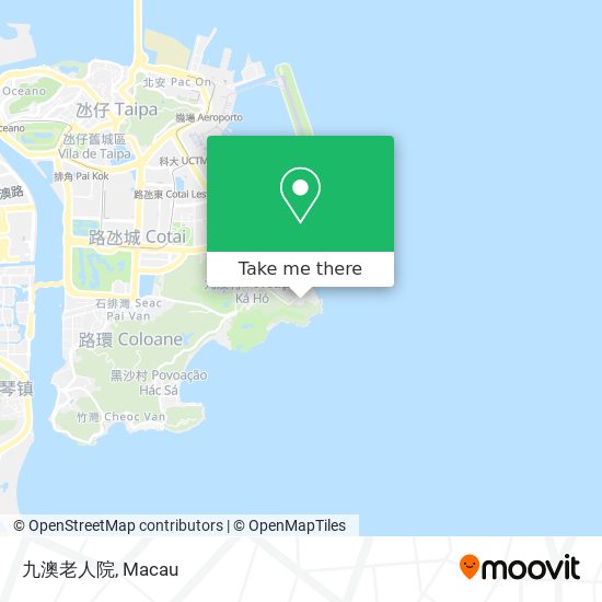 九澳老人院 map