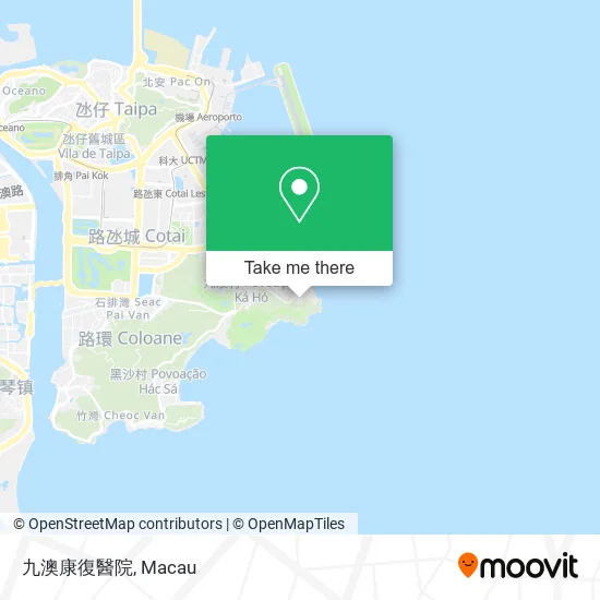 九澳康復醫院 map