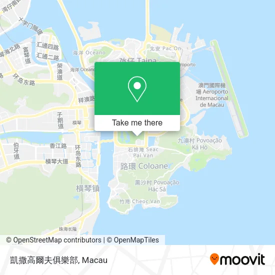 凱撒高爾夫俱樂部 map