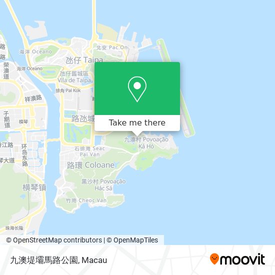 九澳堤壩馬路公園 map