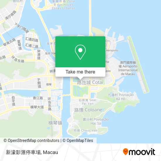 新濠影滙停車場地圖