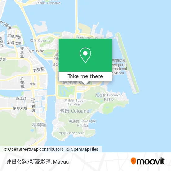 連貫公路/新濠影匯 map