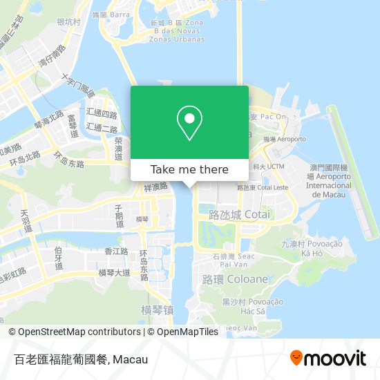 百老匯福龍葡國餐 map