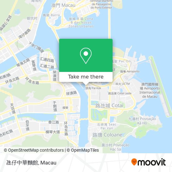 氹仔中華麵館 map